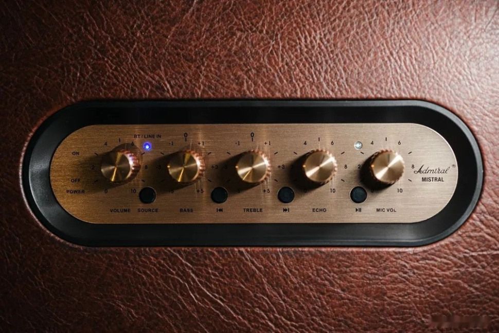 Портативная акустика Admiral Audio Bora (коричневый)