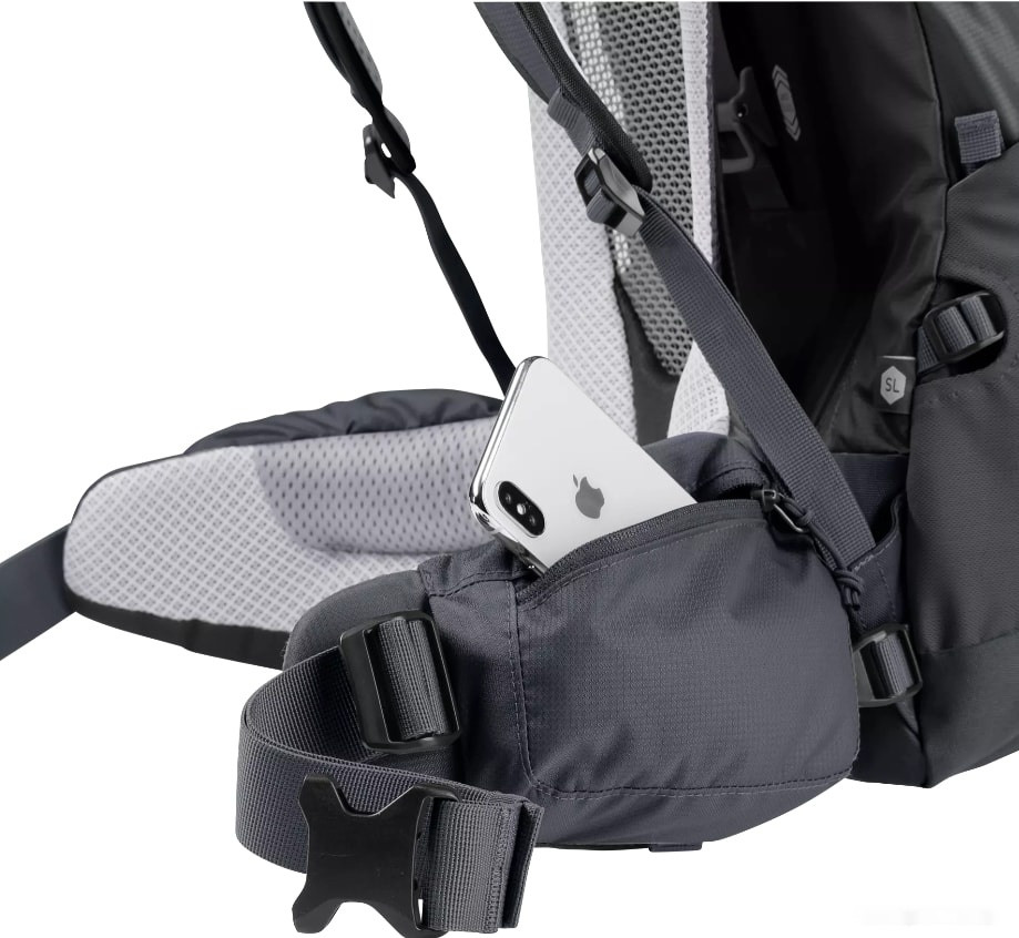 Рюкзак Deuter Futura Air Trek 45 + 10 SL 3402021-7403 (black/graphite)