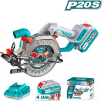 Дисковая (циркулярная) пила Total TSLI14021 (с 1-им АКБ)
