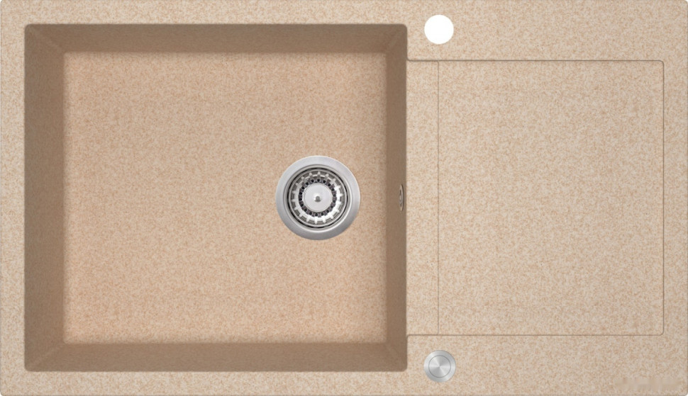 Кухонная мойка AquaSanita Tesa plus SQT 104 110 AW beige