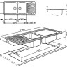Кухонная мойка Smeg LGMR116 Кухонная мойка Smeg LGMR116