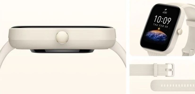 Умные часы Amazfit Bip 3 Pro (кремовый)