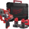 Набор аккумуляторного инструмента Milwaukee 4933459813 (шуруповерт, перфоратор, 2 АКБ, кейс) Набор аккумуляторного инструмента Milwaukee 4933459813 (шуруповерт, перфоратор, 2 АКБ, кейс)