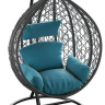 Подвесное кресло LoftyHome Noni 1147 (dark grey/blue) Подвесное кресло LoftyHome Noni 1147 (dark grey/blue)