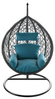Подвесное кресло LoftyHome Noni 1147 (dark grey/blue)