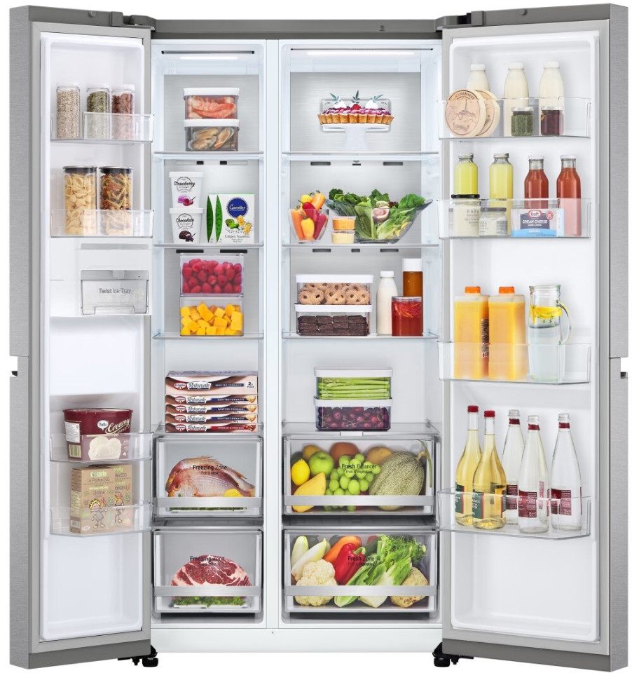 Холодильник side by side LG DoorCooling+ GC-B257SSZV