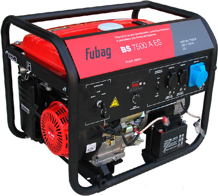 Генератор FUBAG BS 7500 A ES