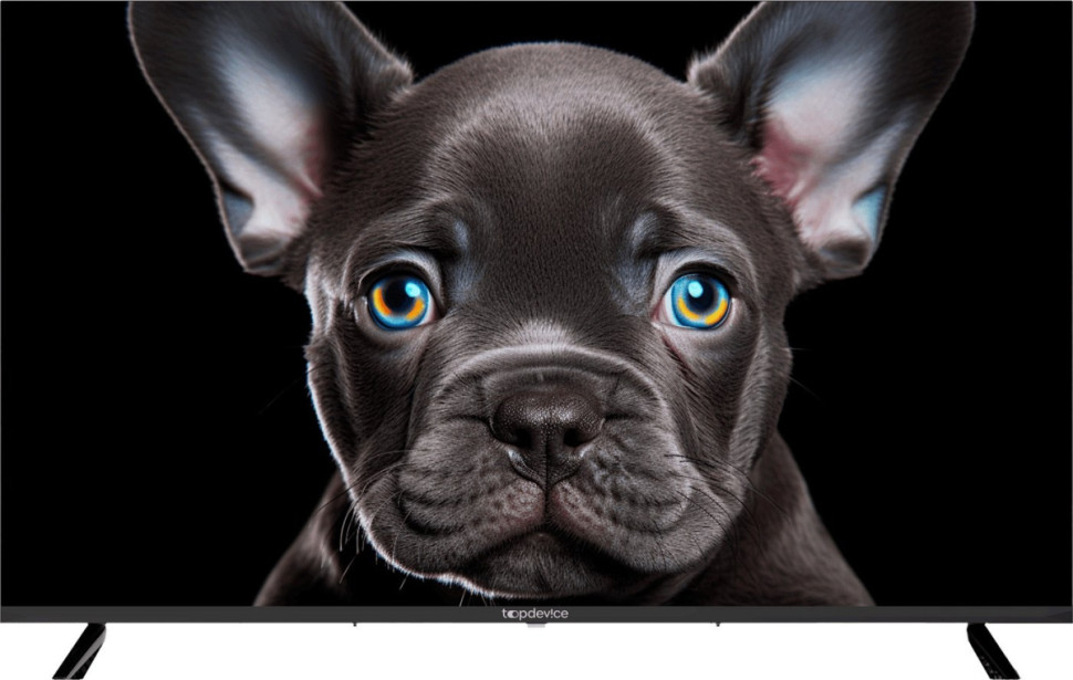 Телевизор TopDevice 43" 4K OS SALUTE TV (черный)