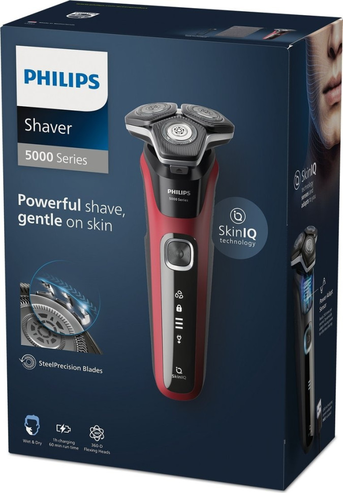 Электробритва мужская Philips Series 5000 SkinIQ S5883/10