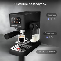 Рожковая кофеварка Zigmund &amp; Shtain Al Caffe ZCM-882