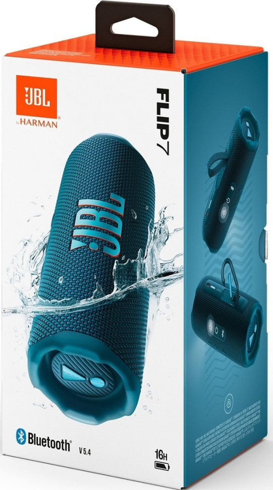 Портативная акустика JBL Flip 7 (темно-синий)
