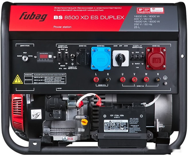 Генератор FUBAG BS 8500 XD ES Duplex Генератор FUBAG BS 8500 XD ES Duplex