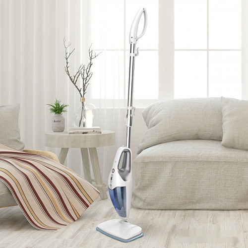 Паровая швабра BQ SM2009 (белый/синий) Паровая швабра BQ SM2009 (белый/синий)