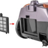 Пылесос Endever SkyClean VC-250 (серый/фиолетовый)