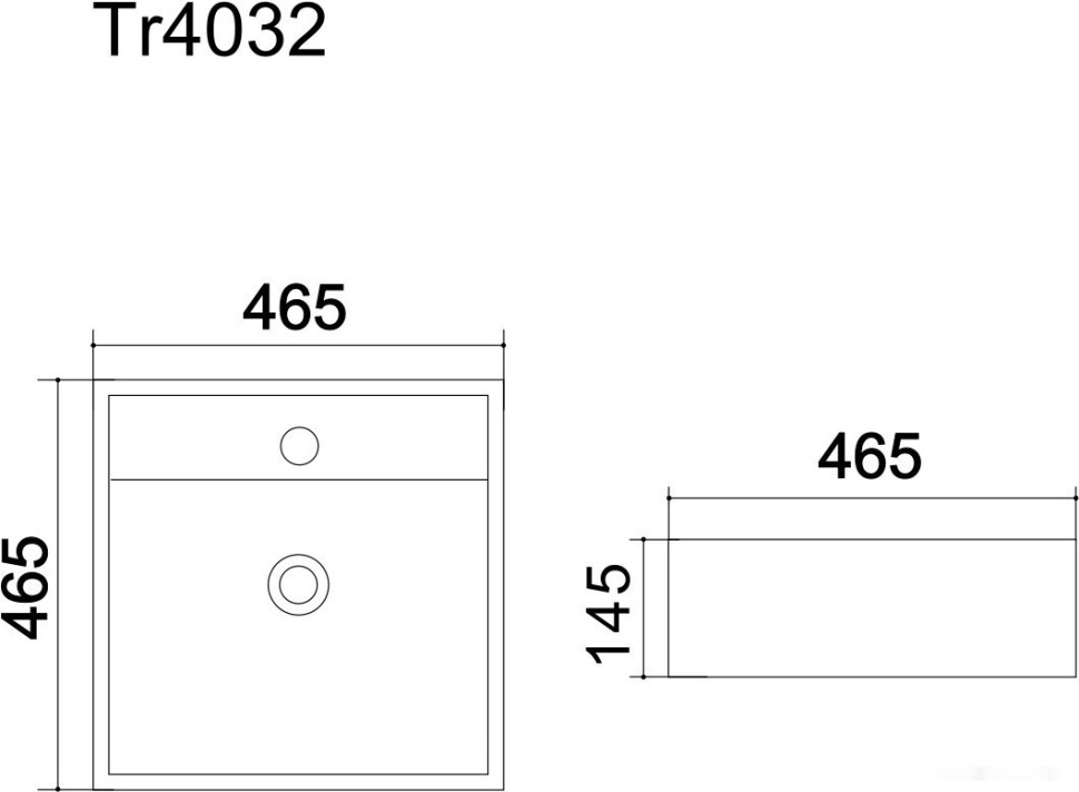 Умывальник Uptrend Medusa XL TR4032