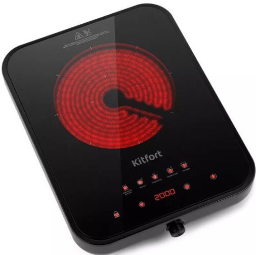 Настольная плита Kitfort KT-141 Настольная плита Kitfort KT-141