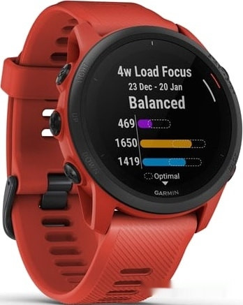 Умные часы Garmin Forerunner 745 (красное пламя)