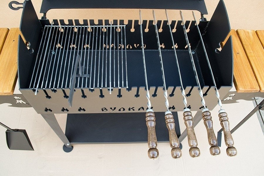 Мангал для дачи Вулкан Гриль В XL 5 мм