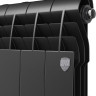Радиатор Royal Thermo Biliner Alum 500 Noir Sable (12 секций) Радиатор Royal Thermo Biliner Alum 500 Noir Sable (12 секций)