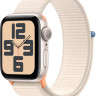 Умные часы Apple Watch SE 2 40 мм (алюминиевый корпус, звездный свет/звездный свет, нейлоновый ремешок)