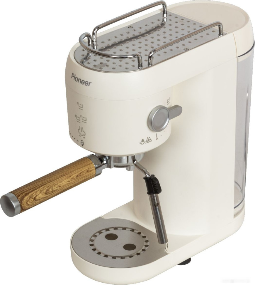 Рожковая кофеварка Pioneer CM109P (белый) Рожковая кофеварка Pioneer CM109P (белый)