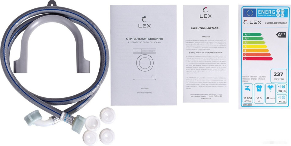 Стиральная машина LEX LWM10012WBLITHD Стиральная машина LEX LWM10012WBLITHD