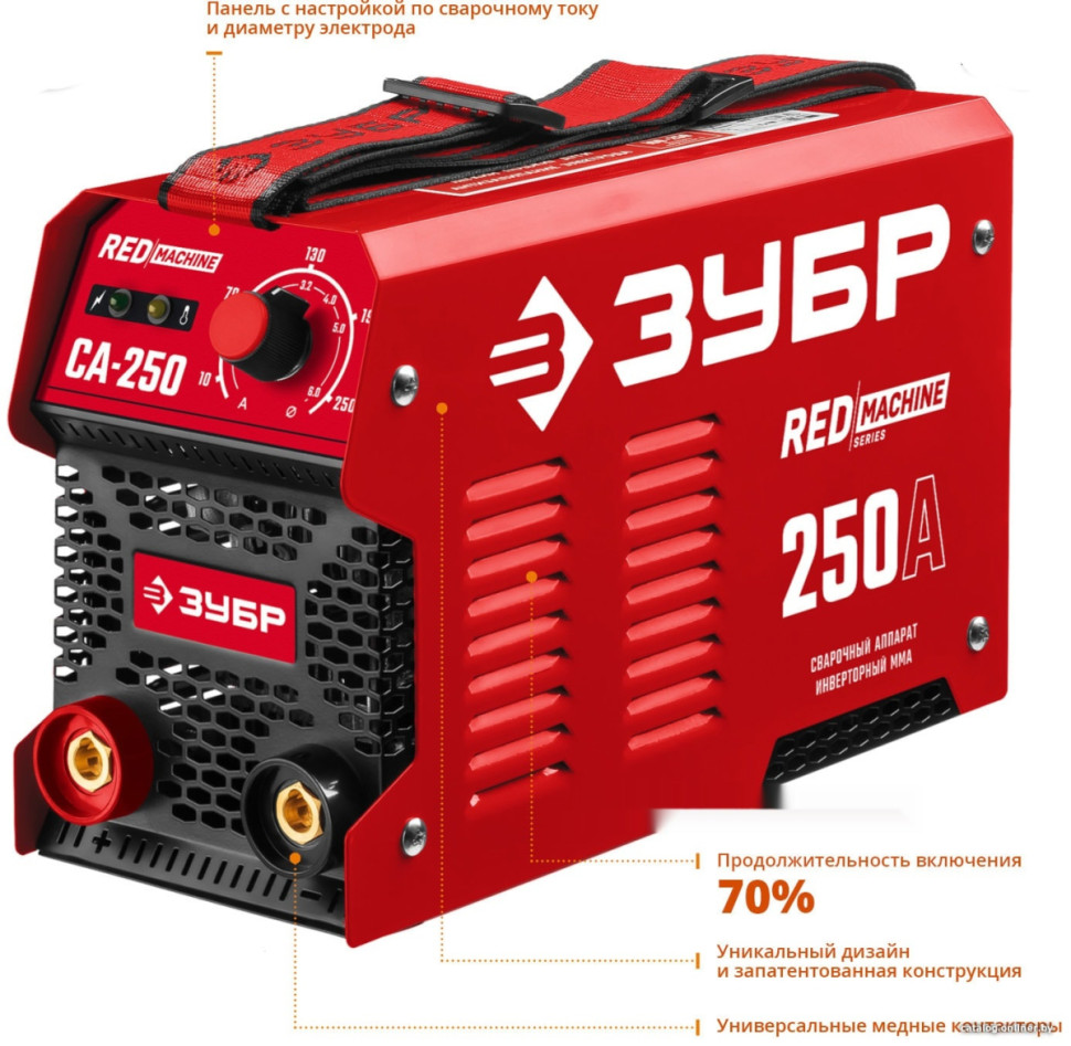 Сварочный инвертор ЗУБР СА-250 Сварочный инвертор ЗУБР СА-250