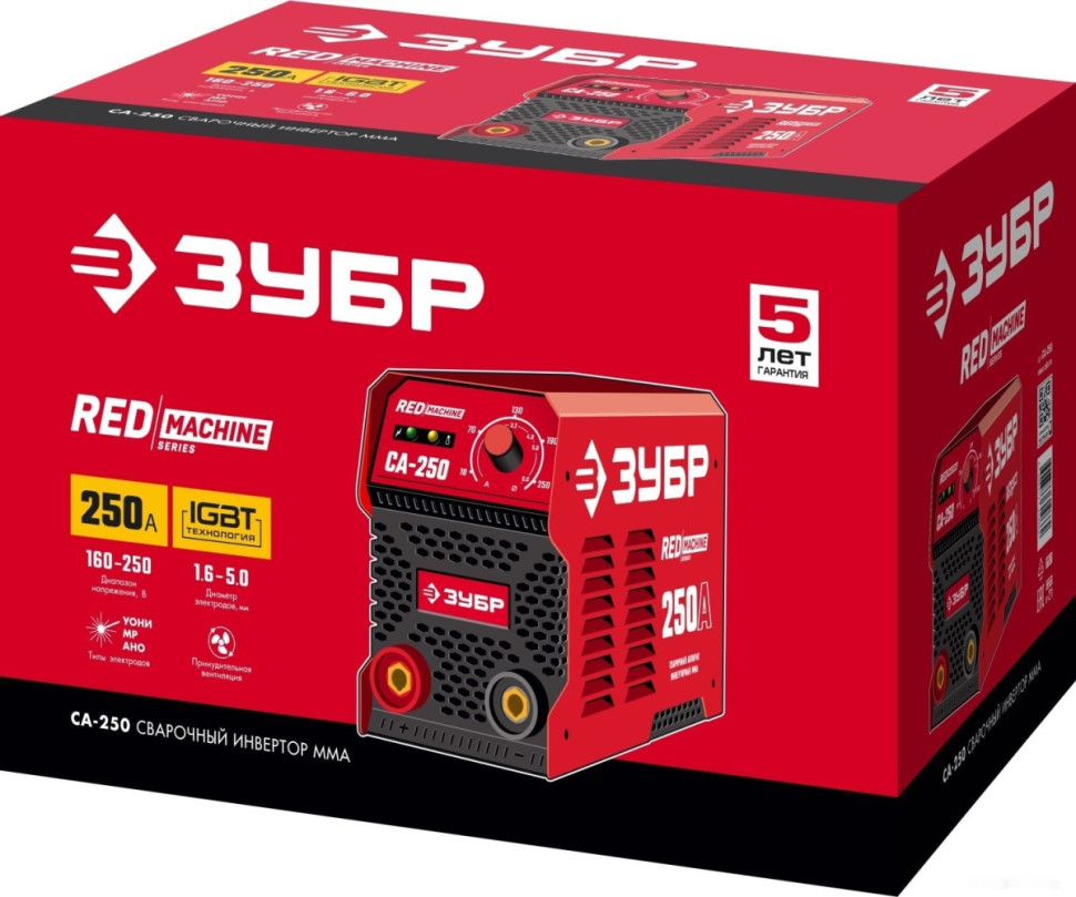 Сварочный инвертор ЗУБР СА-250 Сварочный инвертор ЗУБР СА-250