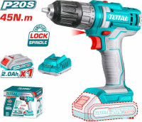 Дрель-шуруповерт Total TDLI200518 (с 1-м АКБ)