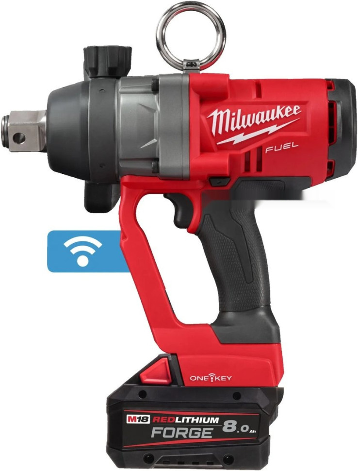 Гайковерт Milwaukee M18 ONEFHIWF1-802X 4933499254 (с 2-мя АКБ, кейс)