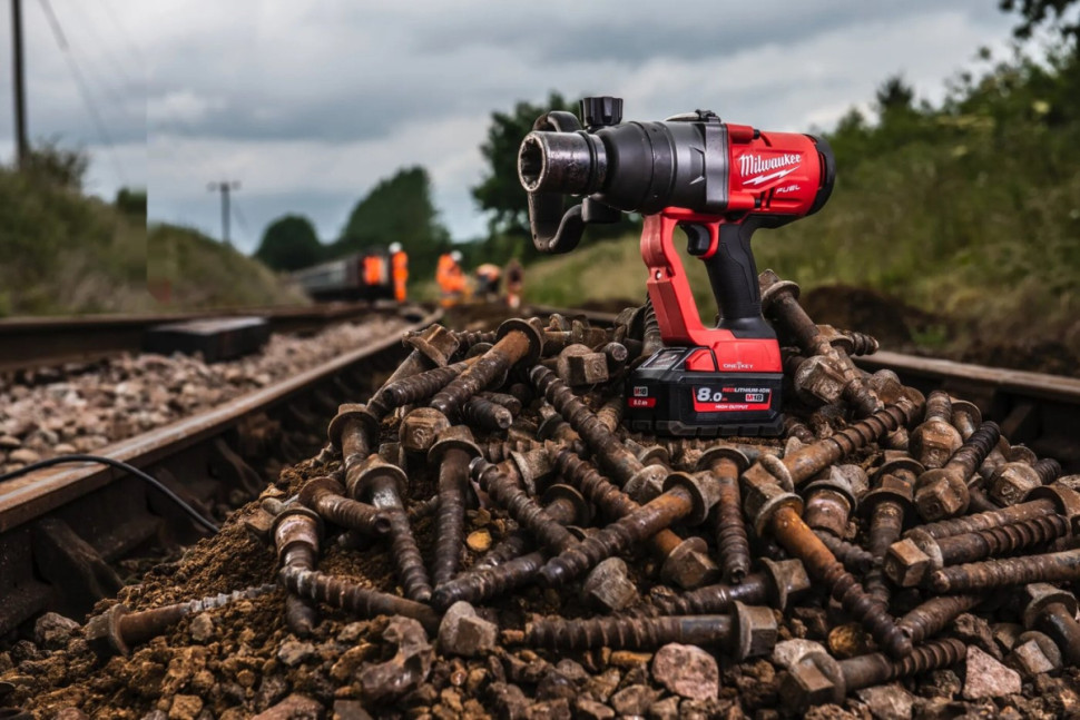 Гайковерт Milwaukee M18 ONEFHIWF1-802X 4933499254 (с 2-мя АКБ, кейс)