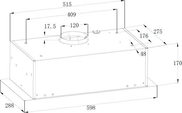 Вытяжка Zorg Basta 750 60 M (белый)