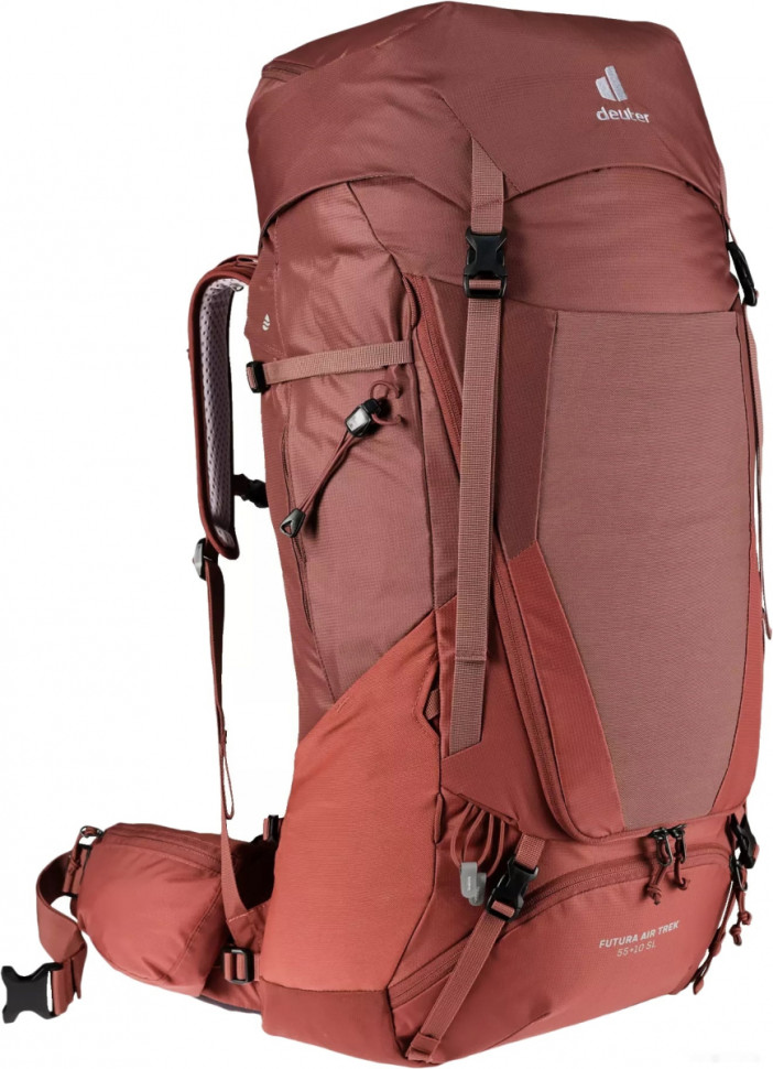 Рюкзак Deuter Futura Air Trek 55 + 10 SL 3402221-5574 (redwood/lava)