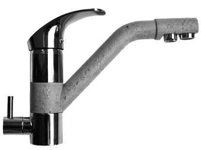 Смеситель Polygran Дуо (Серый 16)