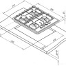 Варочная панель Darina 1T1 BGM341 11 W