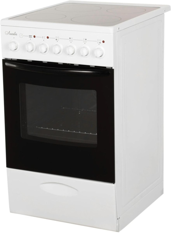 Плита Лысьва EF4006MK00 (без крышки, белый)