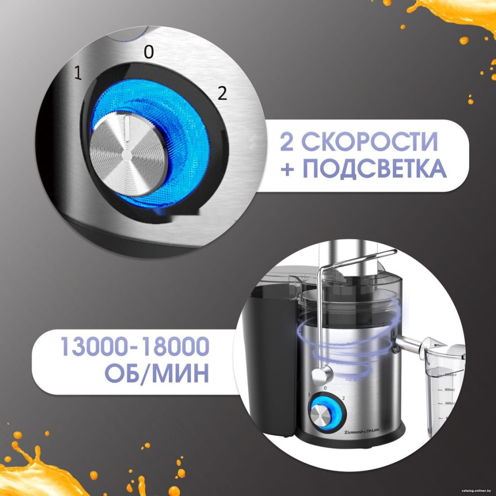 Соковыжималка Zigmund & Shtain EJ-756