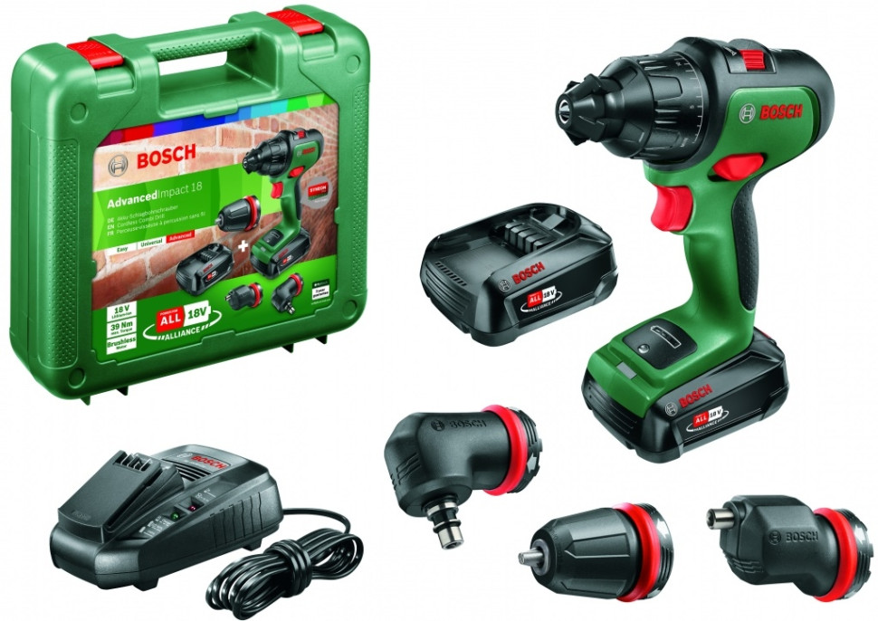 Ударная дрель-шуруповерт Bosch AdvancedImpact 18