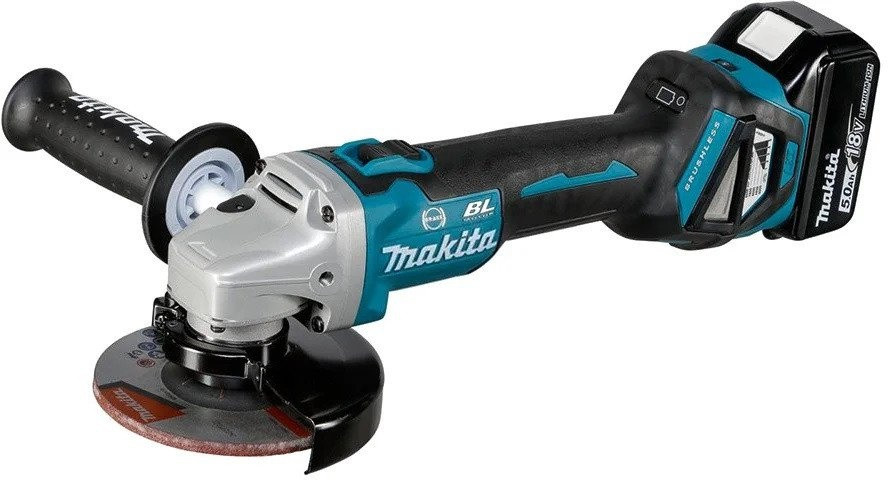 Угловая шлифмашина Makita DGA513RT1J (с 1-им АКБ)