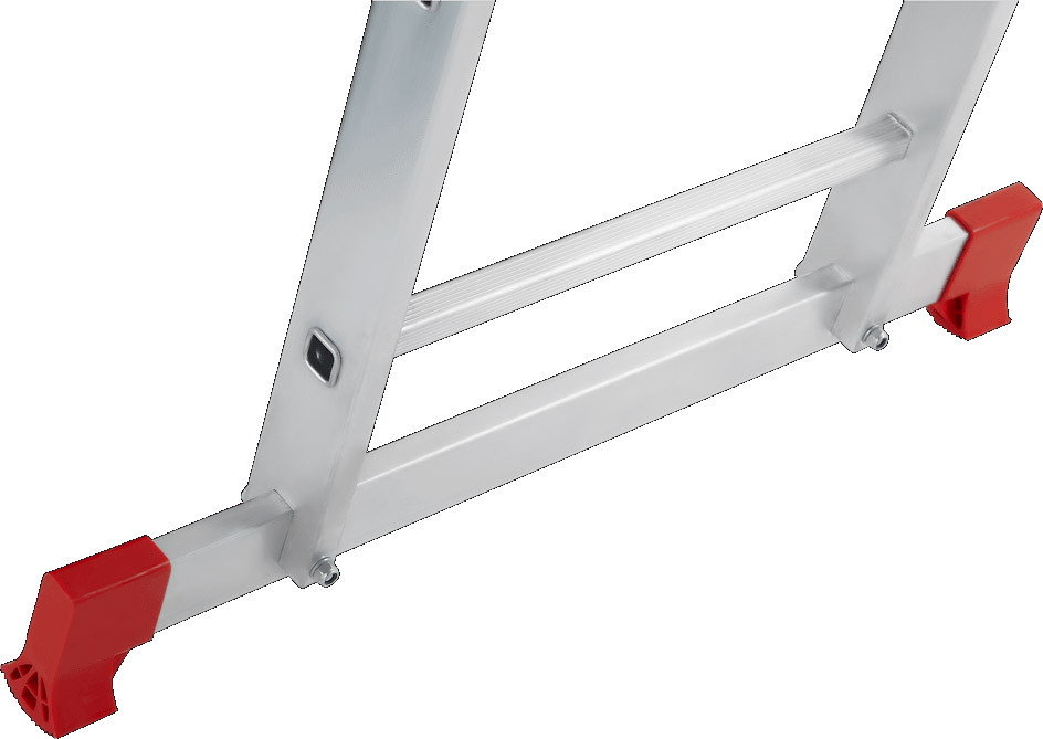 Лестница-стремянка Новая Высота алюминиевая трёхсекционная 3x12 (1230312) Лестница-стремянка Новая Высота алюминиевая трёхсекционная 3x12 (1230312)