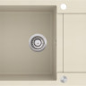 Кухонная мойка AquaSanita Tesa plus SQT 104 111 AW silica