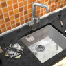 Кухонная мойка Zorg Steel Hammer SH X 4444 ALTA