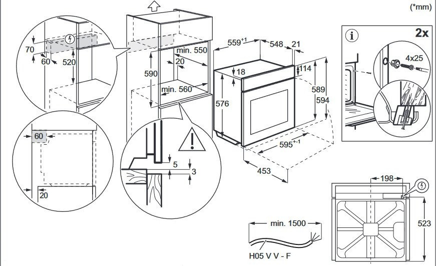 Духовой шкаф Electrolux EOD6P66X Духовой шкаф Electrolux EOD6P66X