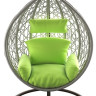 Подвесное кресло LoftyHome Noni 1147 (grey spots/green) Подвесное кресло LoftyHome Noni 1147 (grey spots/green)