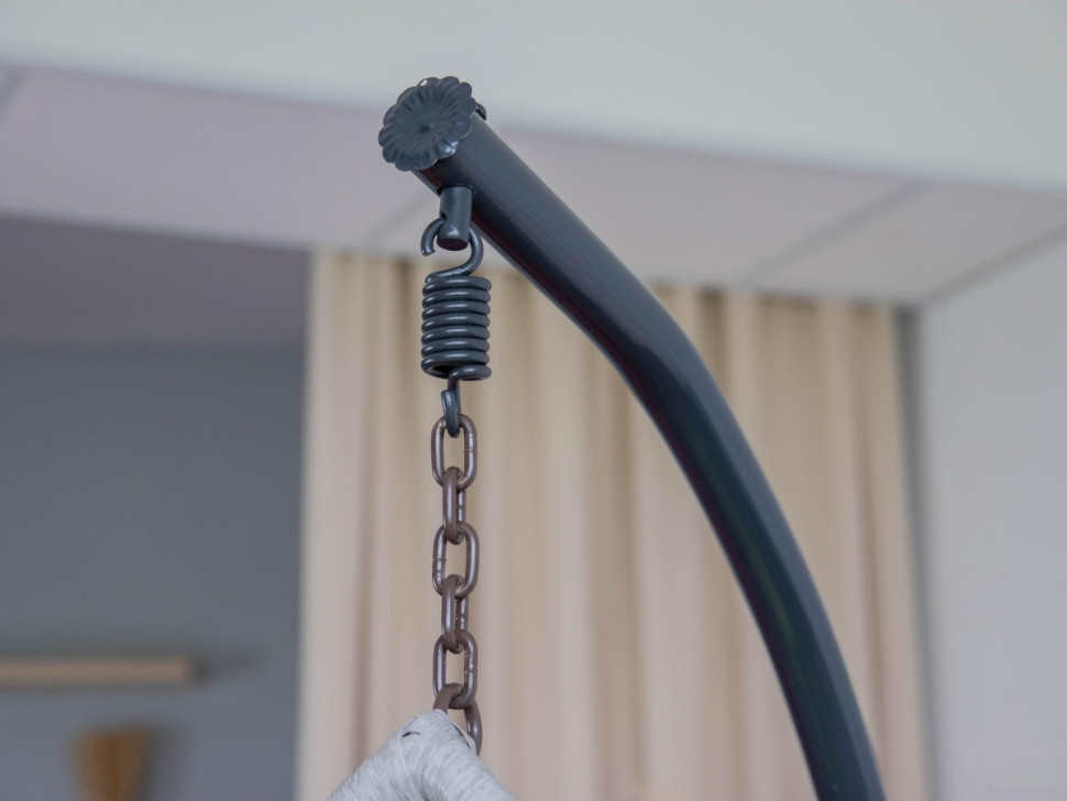 Подвесное кресло LoftyHome Noni 1147 (grey spots/green) Подвесное кресло LoftyHome Noni 1147 (grey spots/green)