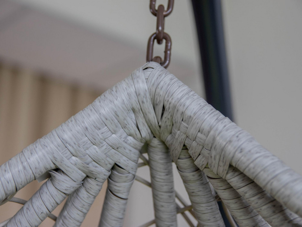 Подвесное кресло LoftyHome Noni 1147 (grey spots/green) Подвесное кресло LoftyHome Noni 1147 (grey spots/green)