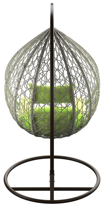 Подвесное кресло LoftyHome Noni 1147 (grey spots/green) Подвесное кресло LoftyHome Noni 1147 (grey spots/green)