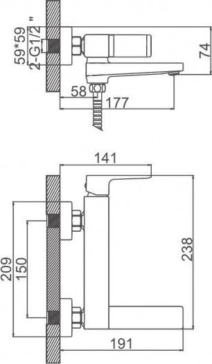 Смеситель Ledeme L3173 Смеситель Ledeme L3173