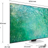 Телевизор Samsung Neo QLED 4K QN85C QE75QN85CAUXCE Телевизор Samsung Neo QLED 4K QN85C QE75QN85CAUXCE