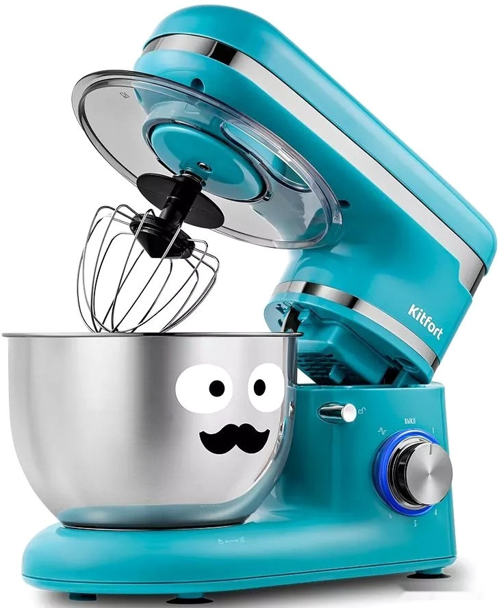 Кухонный комбайн Kitfort KT-3415-2 (темно-бирюзовый)